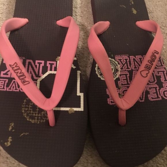 Vintage Victoria Secret Flip Flops 6.5 - Picture 1 of 1